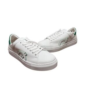 LOCI Origin Sneakers Mens 9 EU 42 White‎ Green Perforated Vegan Low